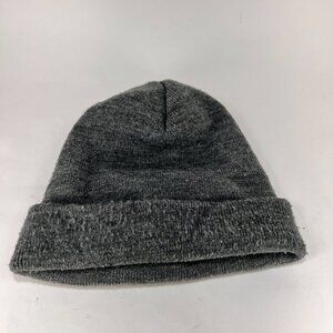 Forever 21 Beanie Skull Hat Ski Marled Gray Knit Winter Fisherman Outdoor Mens